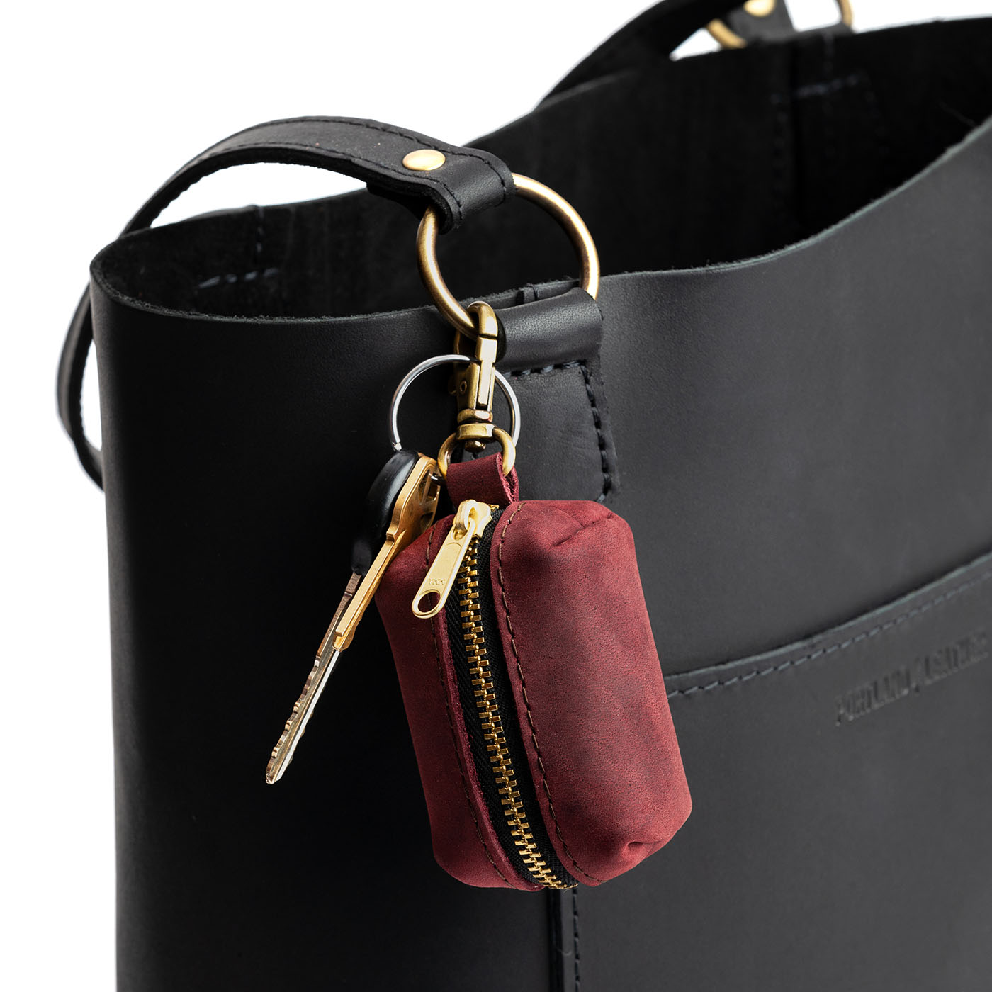 Portland leather Goods offers Dopp keychains