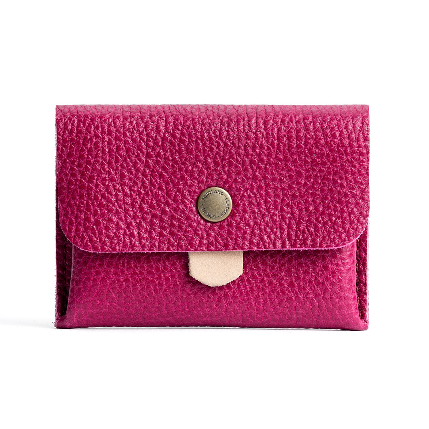 Cosmo | Envelope snap wallet with contrast pull tab