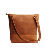 Dakota | Small rectangular crossbody purse with top zipper and interior pocket