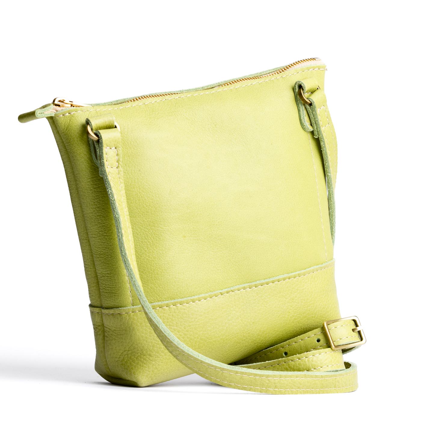 Sugar Snap | Small rectangular crossbody purse with top zipper and interior pocket