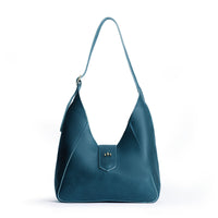 Lagoon | Structured hobo shoulder bag with adjustable strap and magnetic closure