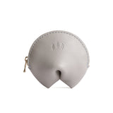 Nimbus | Leather fortune cookie shaped pouch