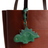 Cowboy Mint | Stegosaurus shaped leather tassel