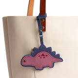 Foxglove | Stegosaurus shaped leather tassel