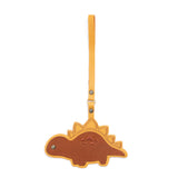 Honey | Stegosaurus shaped leather tassel