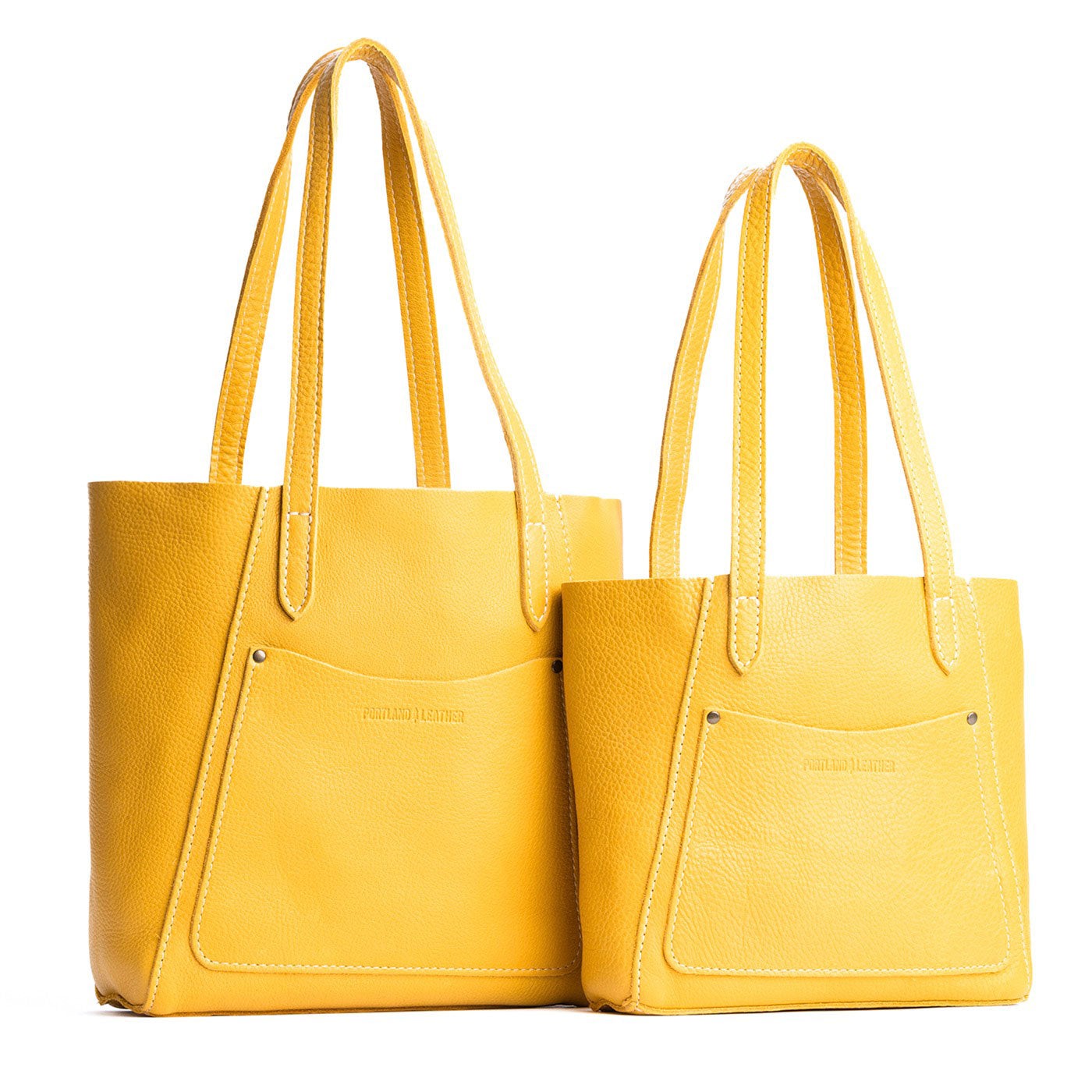 Pomello | Comparison of both sizes of tote bag