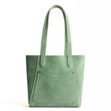 Cucumber Small | Slim tote bag with dual shoulder straps and interior and exterior pockets