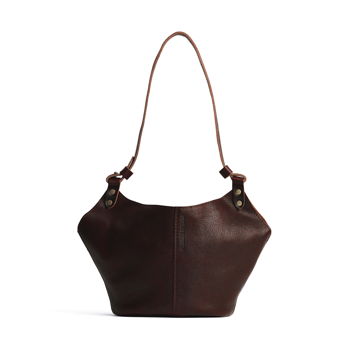 Coldbrew*Small | Structured bucket shaped handbag with an adjustable shoulder strap