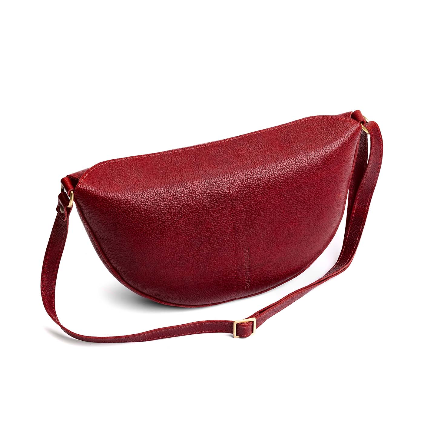 Chili Red*Large | Half circle shaped sling bag