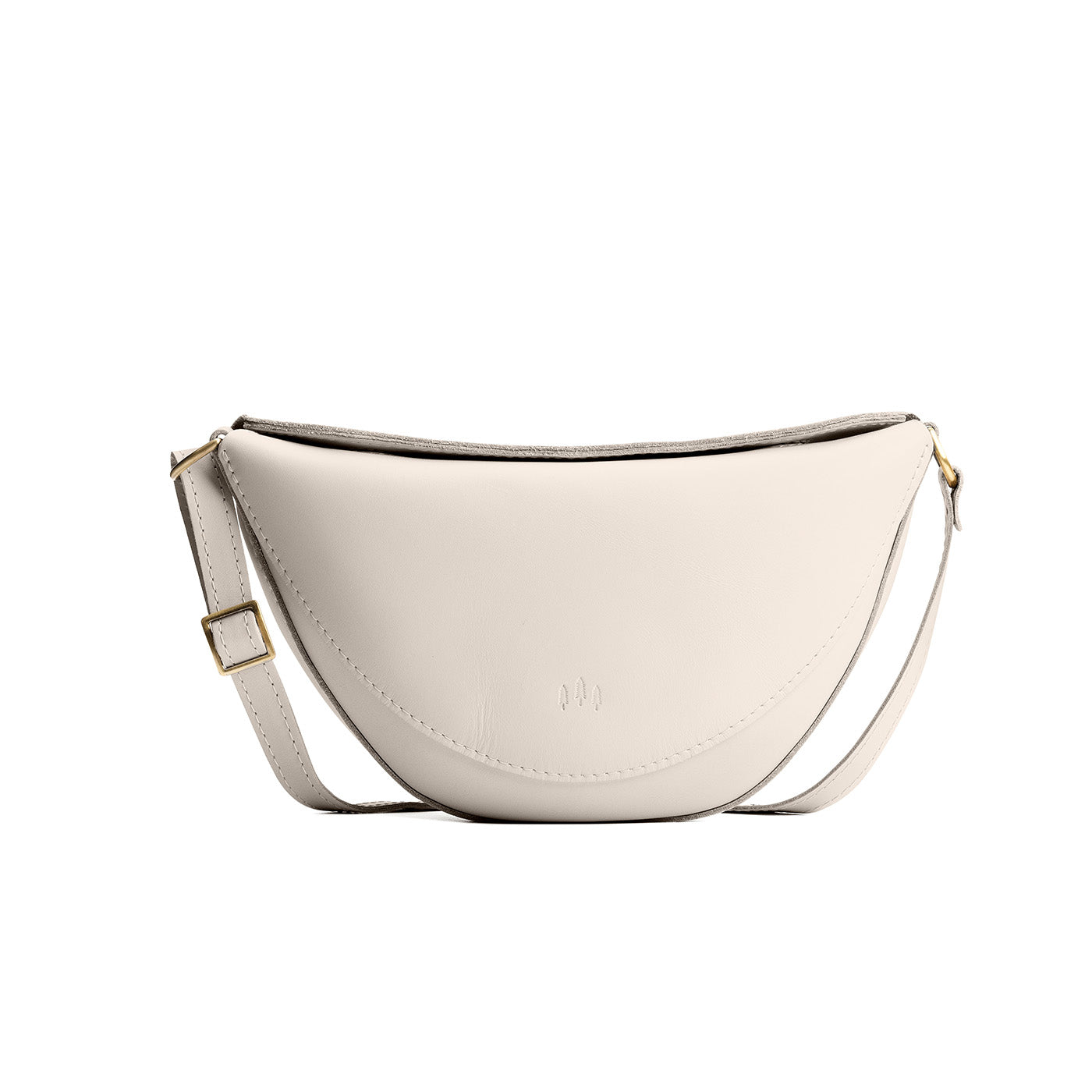 Bone*Medium | Half circle shaped sling bag