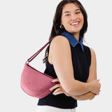 Foxglove Medium | Half circle shaped sling bag