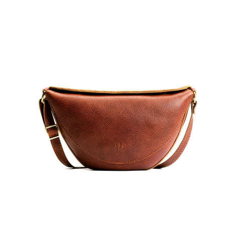 Nutmeg*Medium | Half circle shaped sling bag