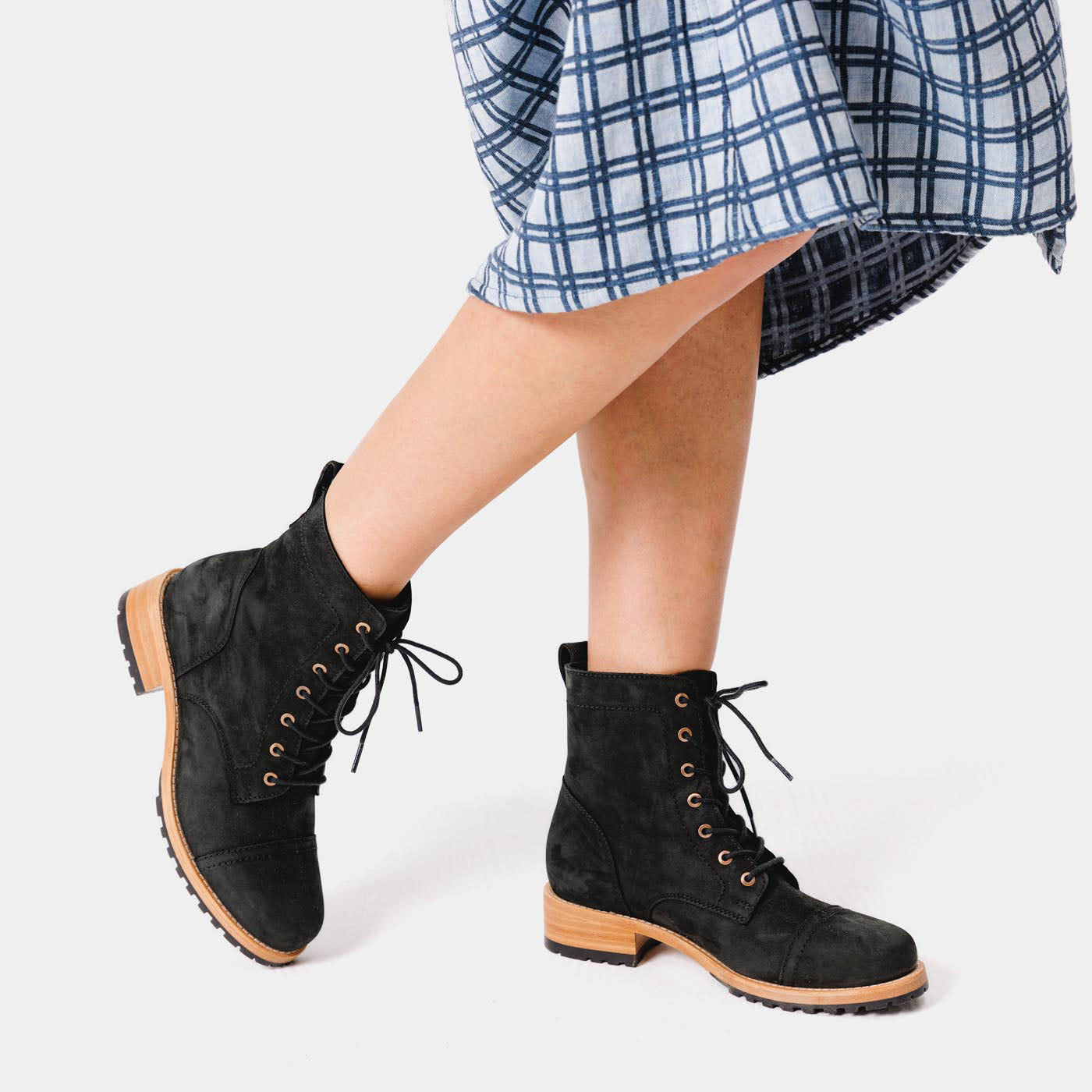 Women's Lace-up Boot – Portland Leather