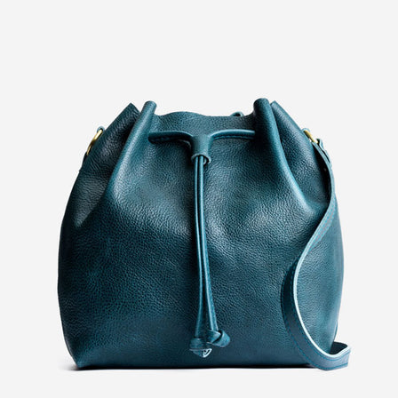 Lagoon*Large | Slouchy crossbody bag with drawstring closure