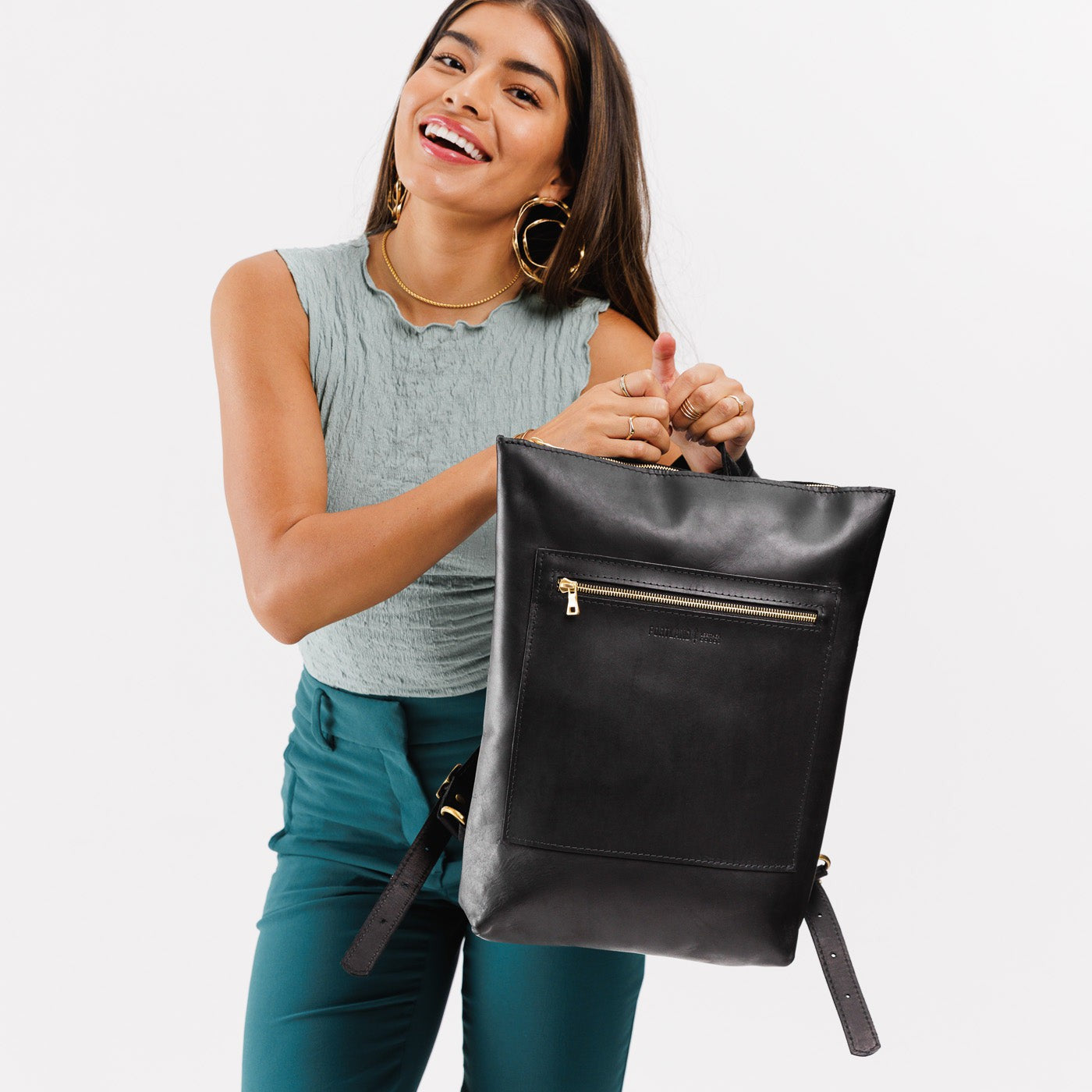 Backpack purses discount with laptop compartment