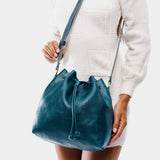 Lagoon Large | Slouchy crossbody bag with drawstring closure