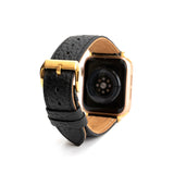 Pebbled--black 38-40MM | Apple watch band