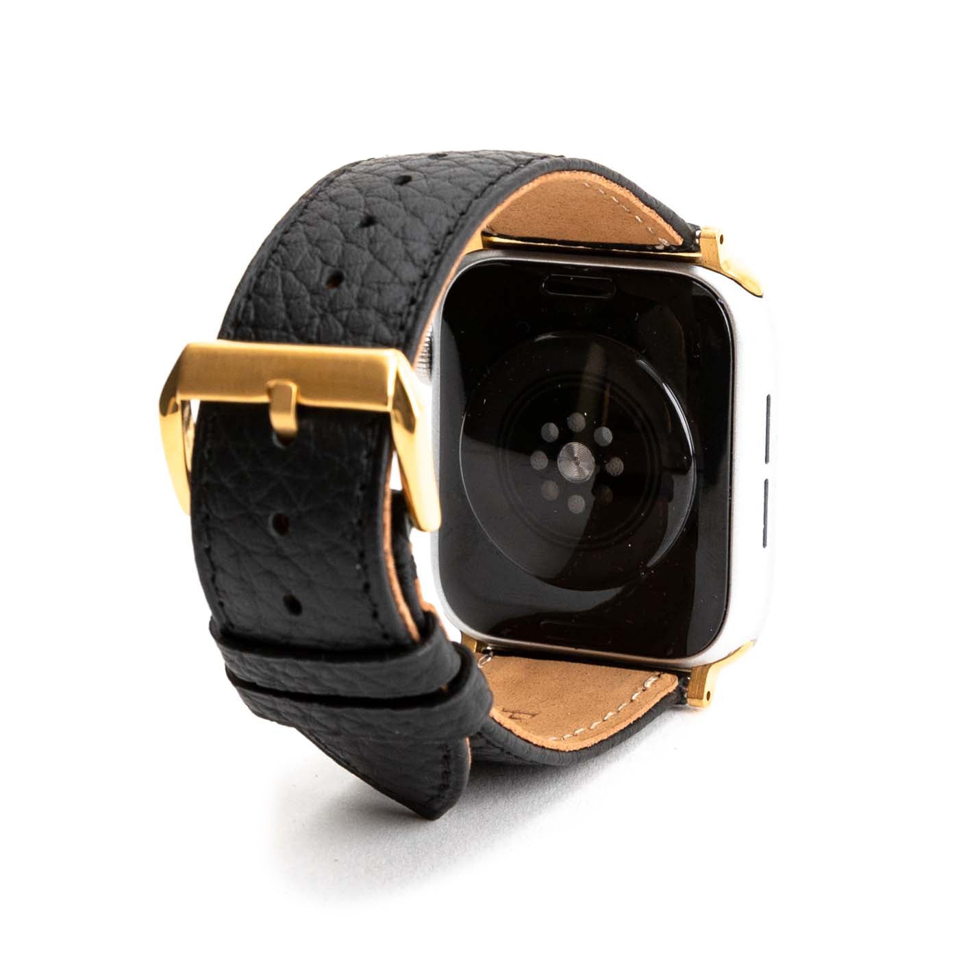 Pebbled--black*42-44MM | Apple watch band