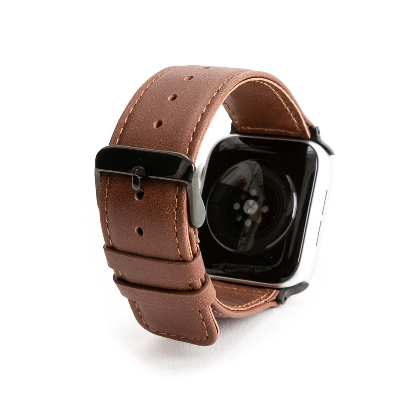 Clove*Stitched*42-44MM | leather Apple watch band