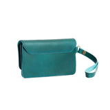 Caribbean | Leather wallet clutch with wristlet and magnetic closure