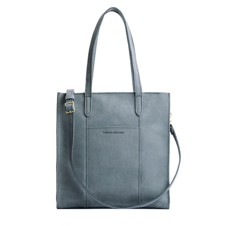 Storm*North/South | Structured large tote bag with overlapping panels and crossbody strap