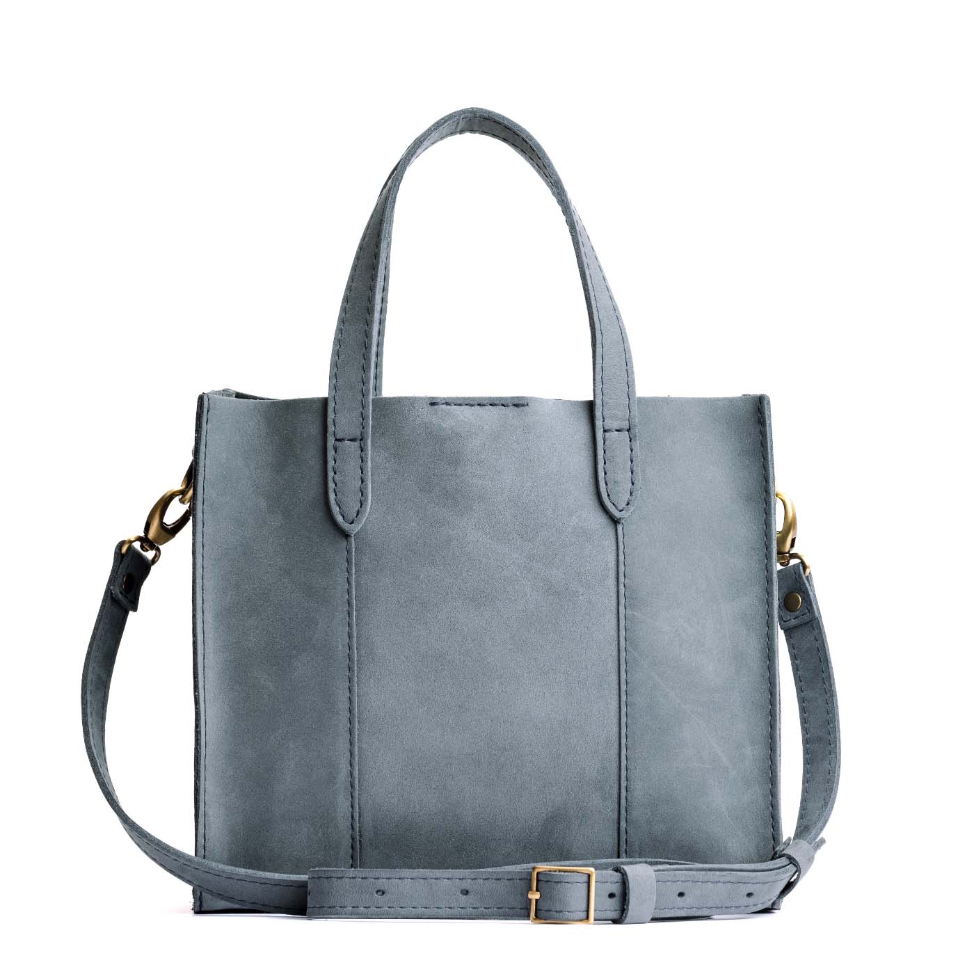 Storm*Classic | Structured mid-size tote bag with overlapping panels and crossbody strap