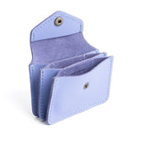 Jacaranda Plus | Small leather wallet with snap closure