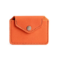 Koi | Small leather wallet with snap closure