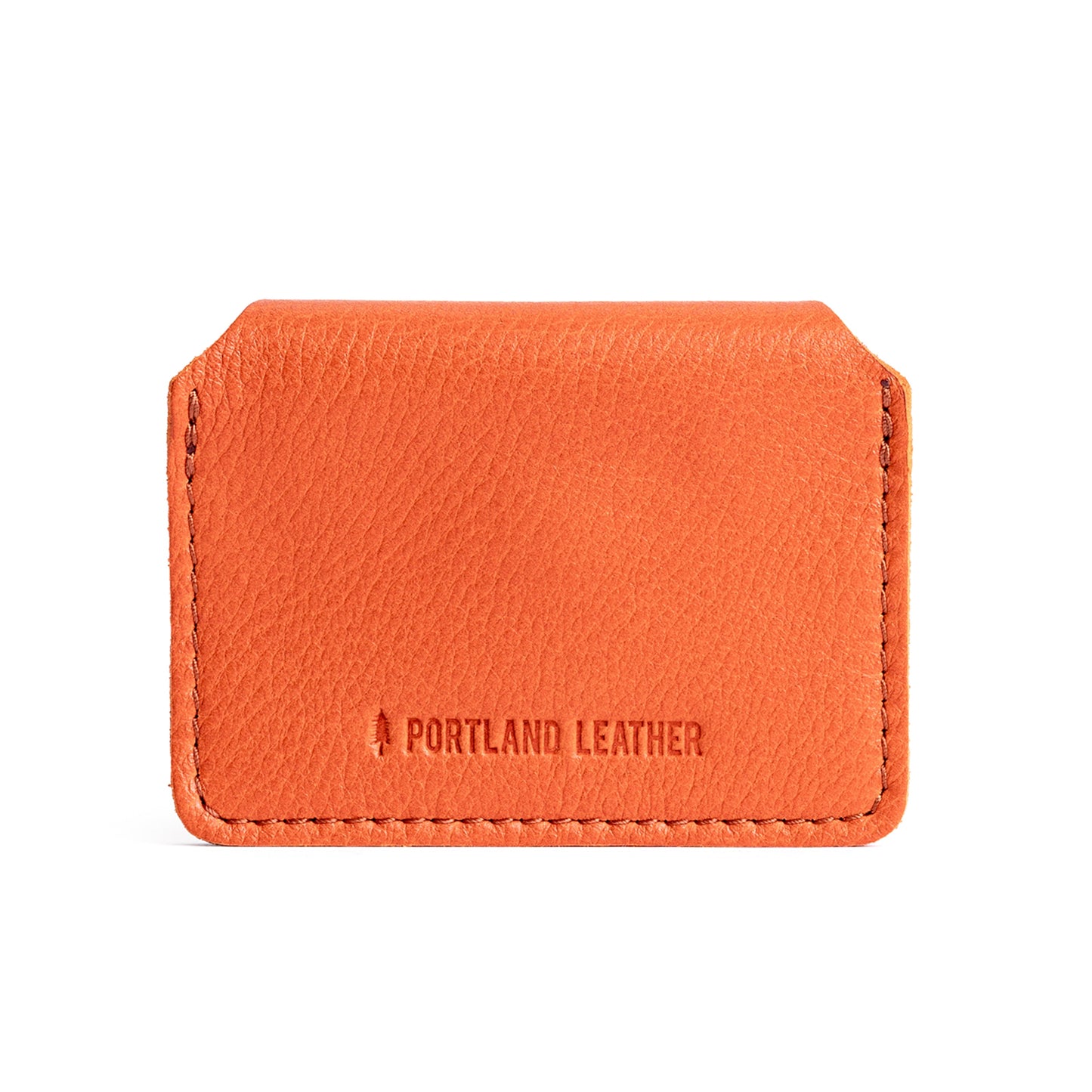 Koi | Small leather wallet with snap closure