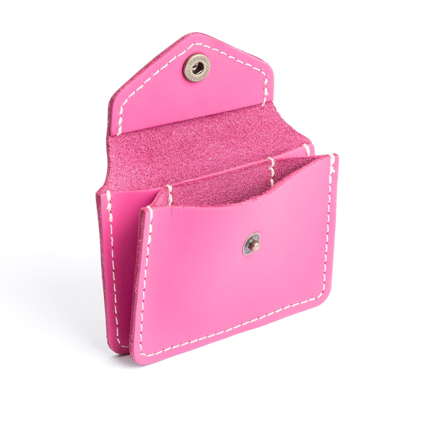 Margot*Classic | Small leather wallet with snap closure