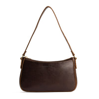 Coldbrew | Petite bean shaped shoulder bag with a zipper closure