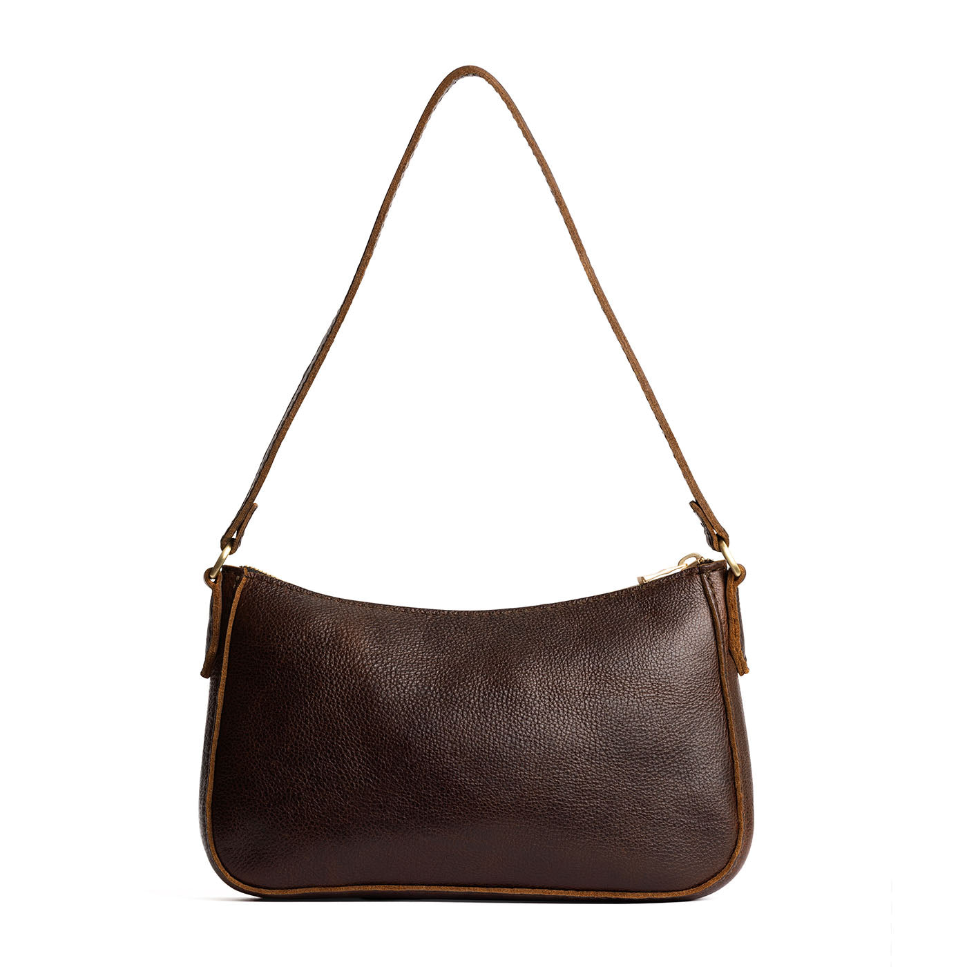 Coldbrew | Petite bean shaped shoulder bag with a zipper closure