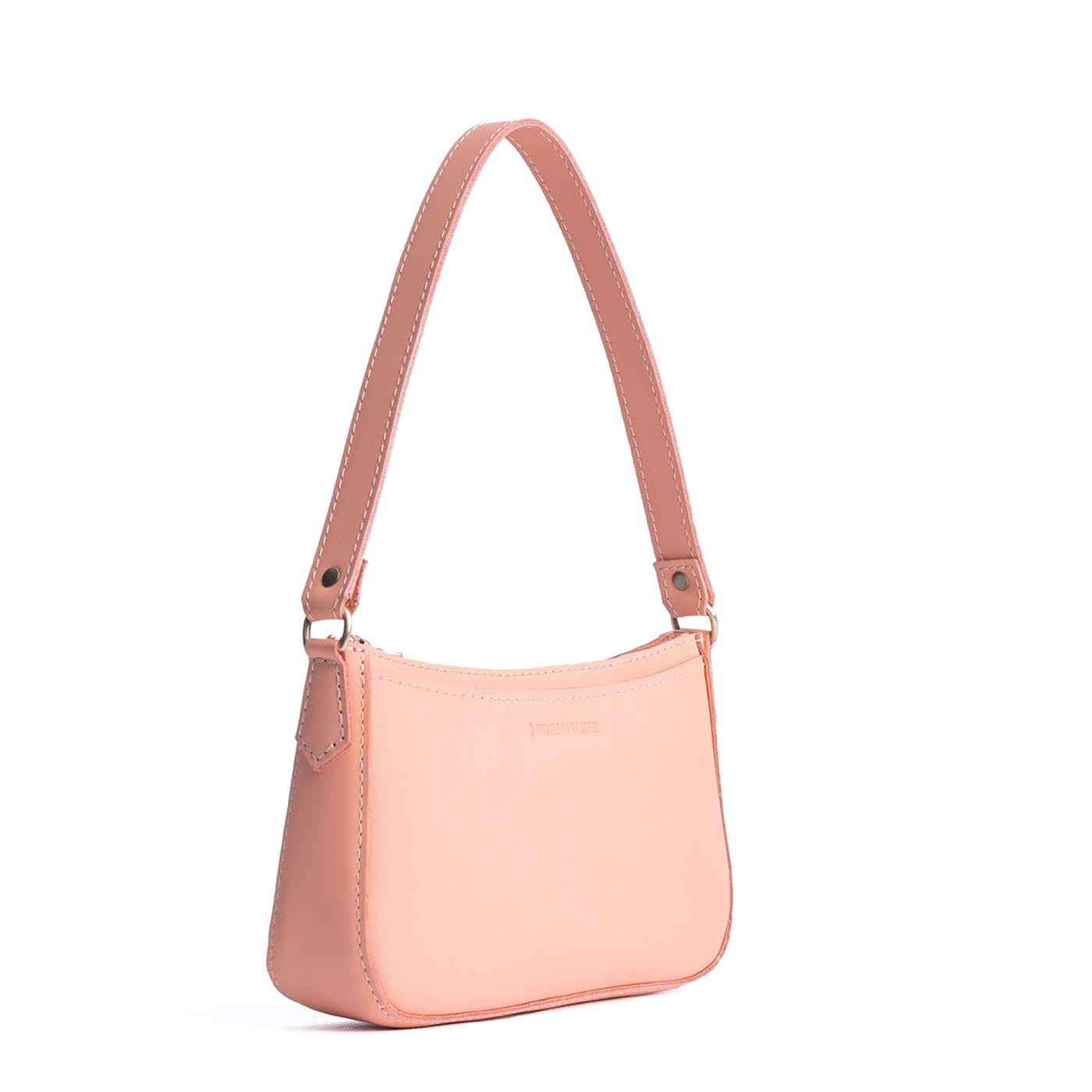 Mamey | Petite bean shaped shoulder bag with a zipper closure