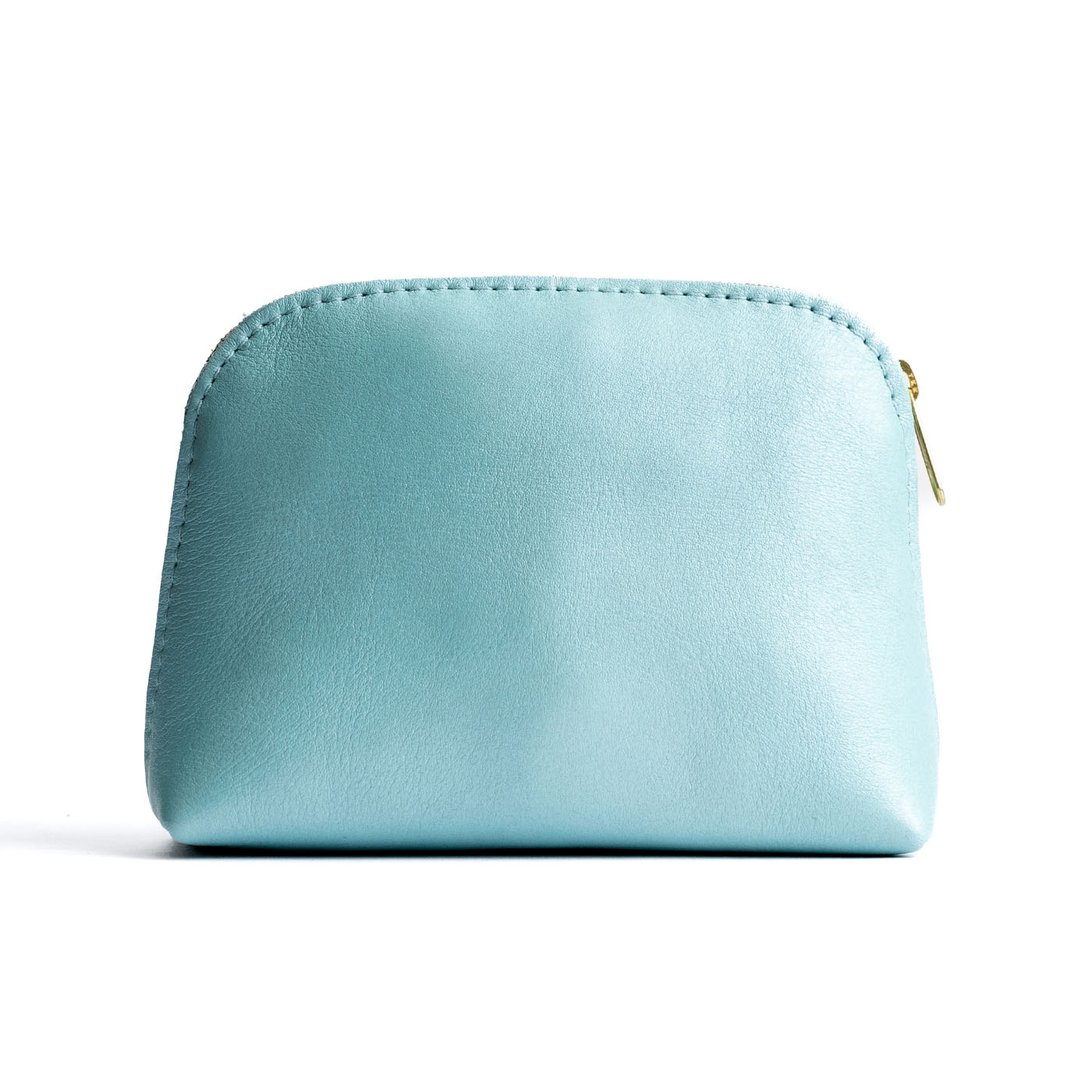 Cabo*Classic | Compact leather pouch with top zipper