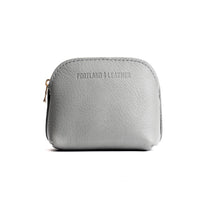 Nimbus*Mini | Compact leather pouch with top zipper