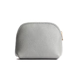 Nimbus Mini | Compact leather pouch with top zipper