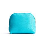 Key West Mini | Compact leather pouch with top zipper