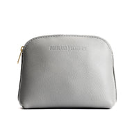 Nimbus*Classic | Compact leather pouch with top zipper