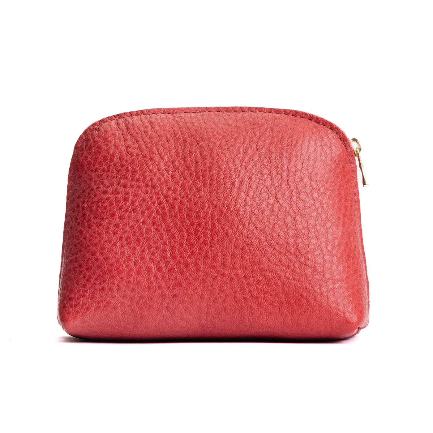 Sugar*Classic | Compact leather pouch with top zipper