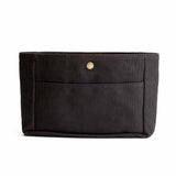 Black Small | Small canvas bag insert for organization