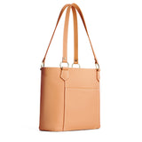 Mamey | Medium tote bag with antiqued brass toned hardware and front pocket