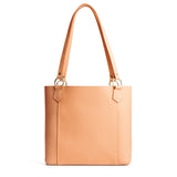 Mamey | Medium tote bag with antiqued brass toned hardware and front pocket