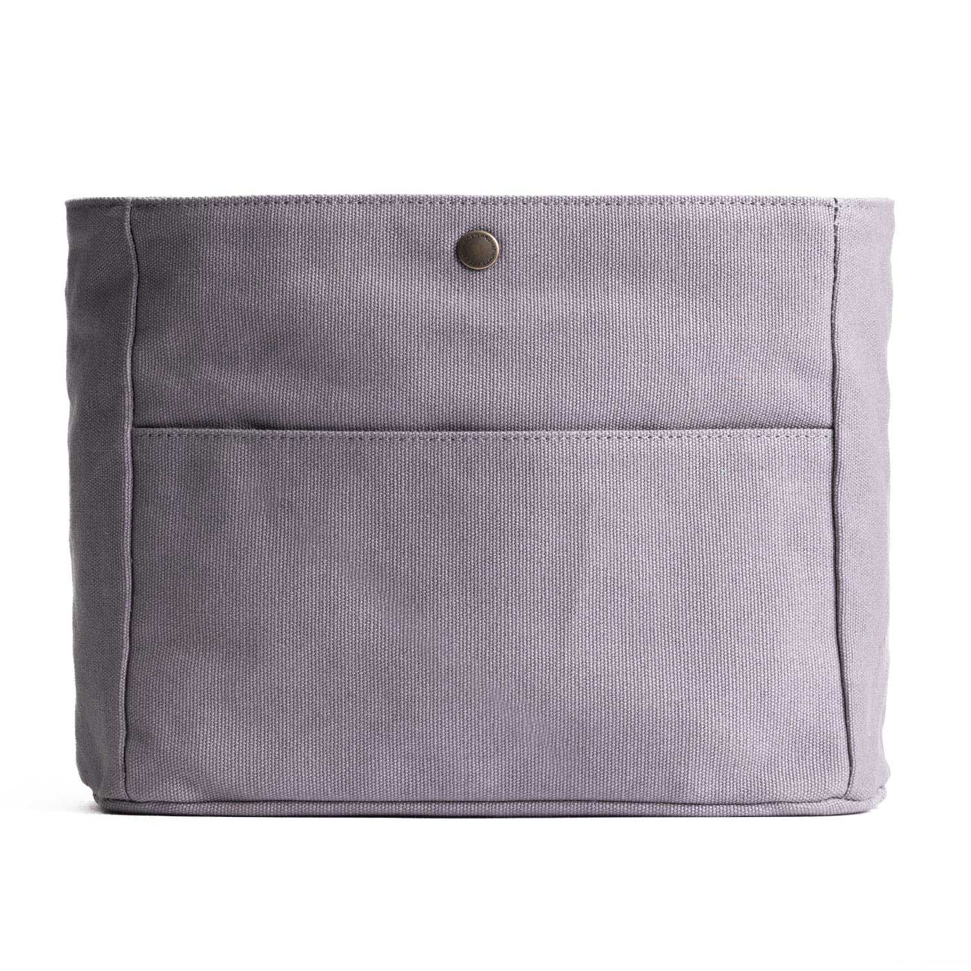 Gray*Medium | Medium canvas bag insert for organization