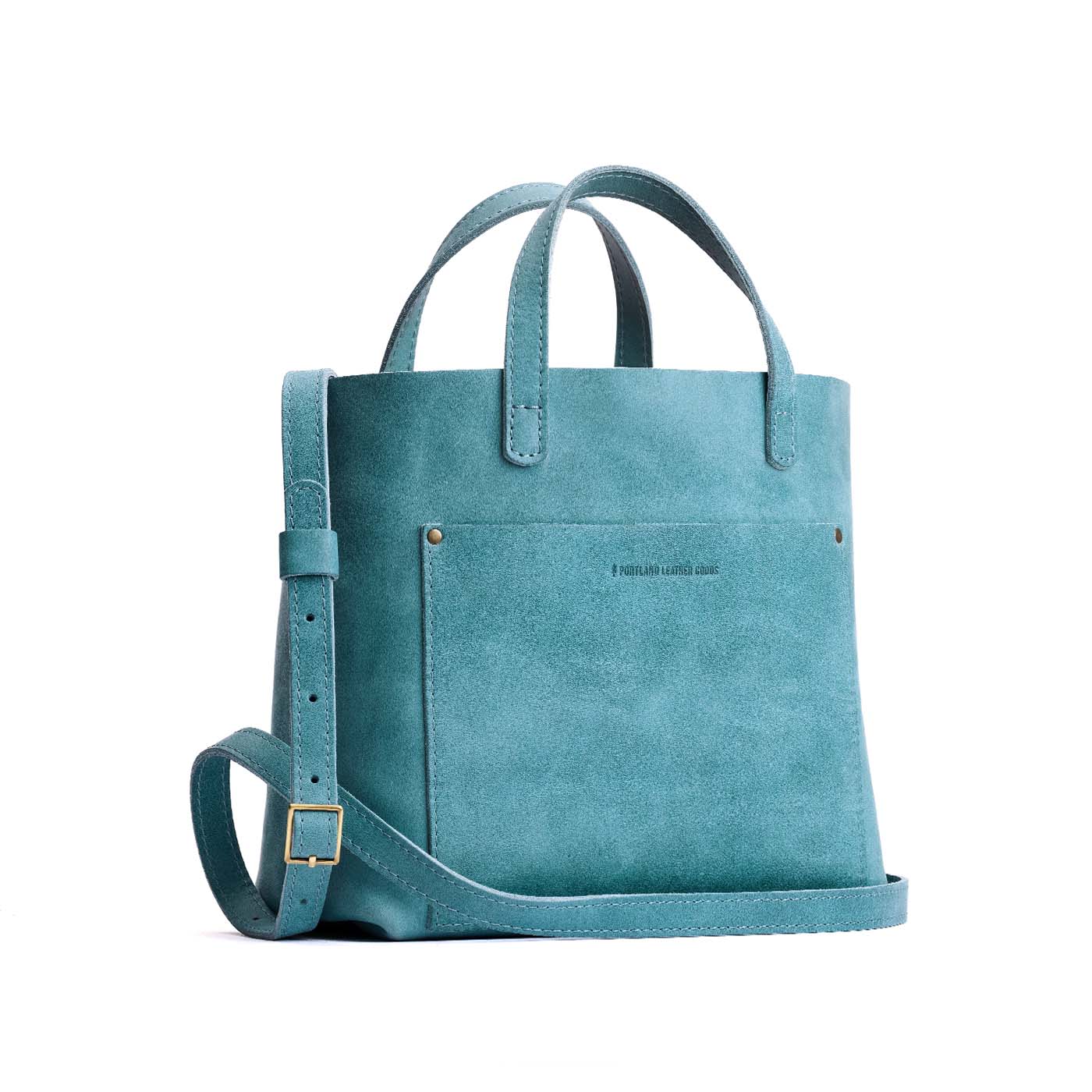 Aqua*Classic | Midsize crossbody tote with handles and a pocket