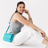 Key West Medium | Leather Crossbody Bag with Magnetic Messenger Bag Closure