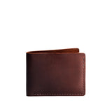 Cognac | Leather bifold wallet with card slots