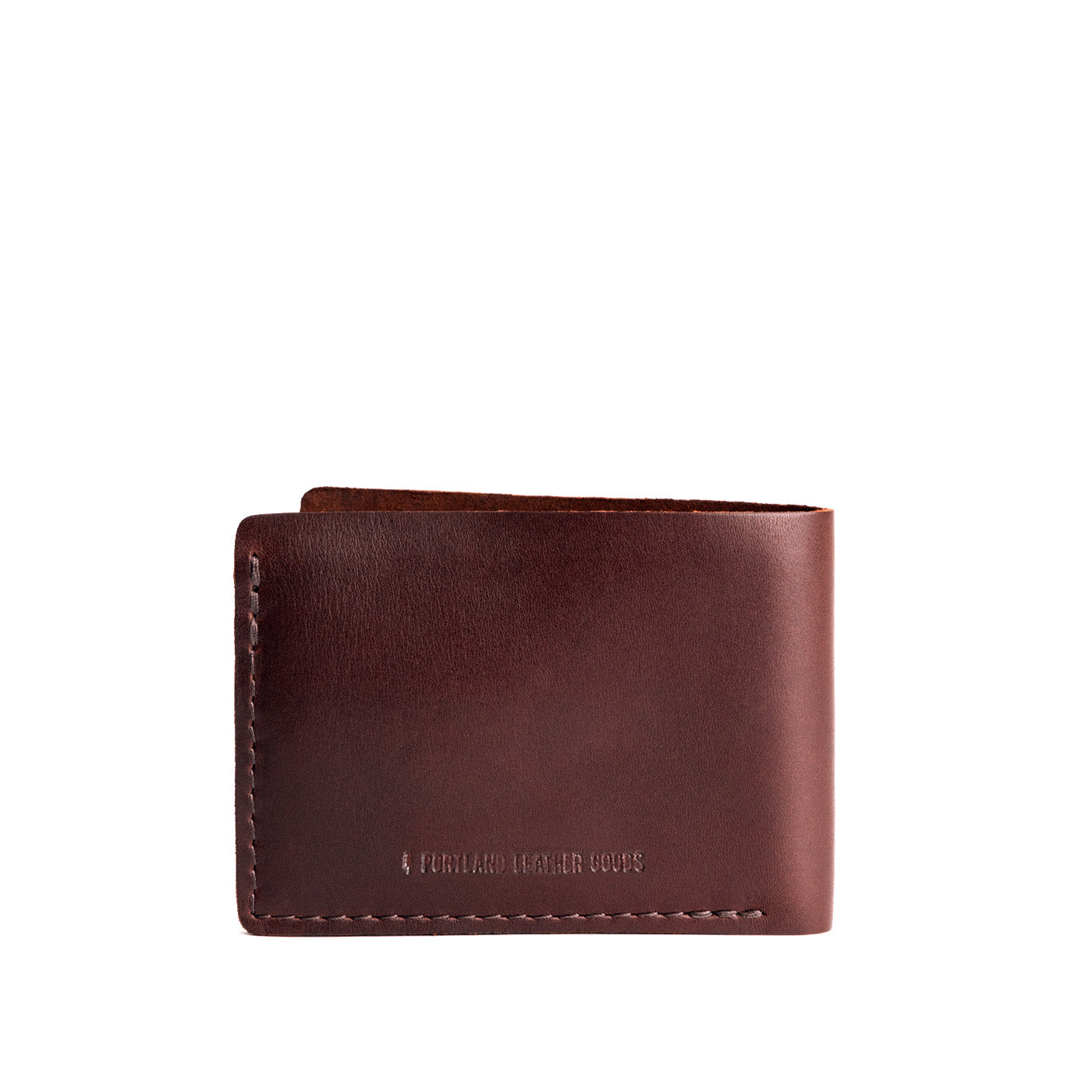 Cognac | Leather bifold wallet with card slots