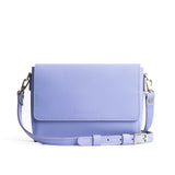 Jacaranda Medium | Leather Crossbody Bag with Magnetic Messenger Bag Closure