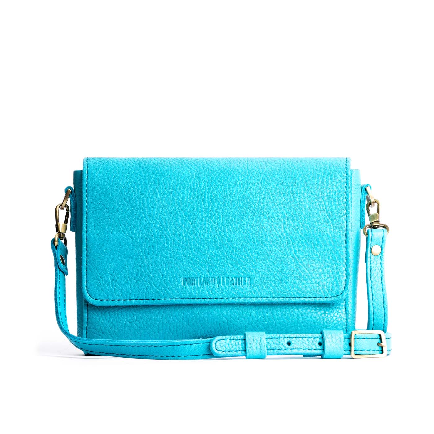 Key West*Medium | Leather Crossbody Bag with Magnetic Messenger Bag Closure