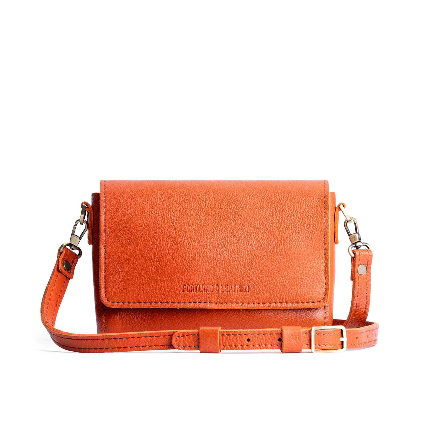 Koi*Mini | Leather Crossbody Bag with Magnetic Messenger Bag Closure